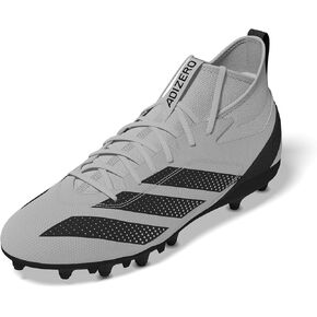 adidas Men's Adizero Impact.2 American Football Sneaker, Grey/Black/Grey, 13