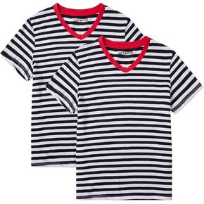 Kid Nation Boys T Shirts Kids Unisex Soft Cotton Tshirts Short Sleeve V Neck Girls Tee Shirts