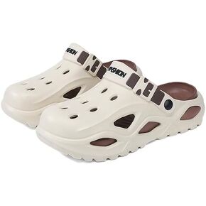 Clogs for Men Women Athletic Sports Outdoor Sandals Water Beach Shoes Arch Support Slip-On Sandals Lightweight Comfortable with Adjustable Back Strap