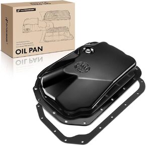 A-Premium Transmission Pan مع حشية متوافقة مع شيفروليه سيلفرادو 1500 2500 3500 ، تاهو ، الضواحي ، Express & GMC Sierra ، Yukon ، Savana ، C1500 ، C2500 ، C3500 و Cadillac Escalade & Workhorse
