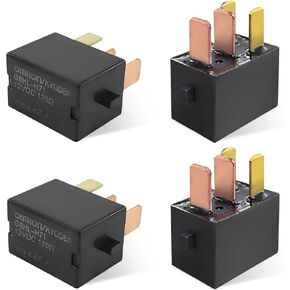 4 PCS Car AC Relay ، G8HL-H71 AC Relay Relay يحل محل OEM 39794-SDA-A03 39794-SDA-A05 ، مجموعة ترحيل 4 دبوس متوافقة مع البصيرة Accord Civic CR-V CR-Z ، ملحقات السيارات