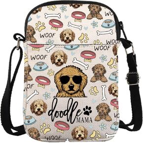 ZJXHPO Golden Doodle Mom Mom Gift Dog Lover Gift Doidle Mama Cross Body Bage Golden Doidle Mom Messenger Bag