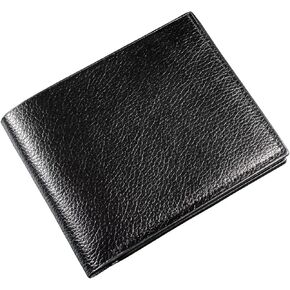 Ultra thin synthetic leather men's wallet, easy to carry, compact design, safe for holding cash cards, black, brown, suitable for personal use and gift giving (brown) in Kuwait