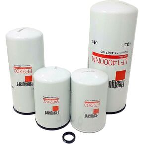 Maintenance Filter Kit Compatible with ISX Cummins Pre- 2010 Engines (50,000 Miles) Fleetguard