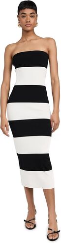 endless rose Stripe Tube Mini Dress in Saudi Arabia