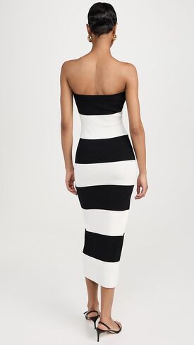 endless rose Stripe Tube Mini Dress in Saudi Arabia