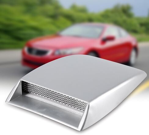 Fydun Car Air Universal Hood Hood Scoop Bonnet تنفيس غطاء ملصق غطاء محرك (Silver) in Kuwait