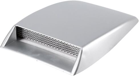 Fydun Car Air Universal Hood Hood Scoop Bonnet تنفيس غطاء ملصق غطاء محرك (Silver) in Kuwait