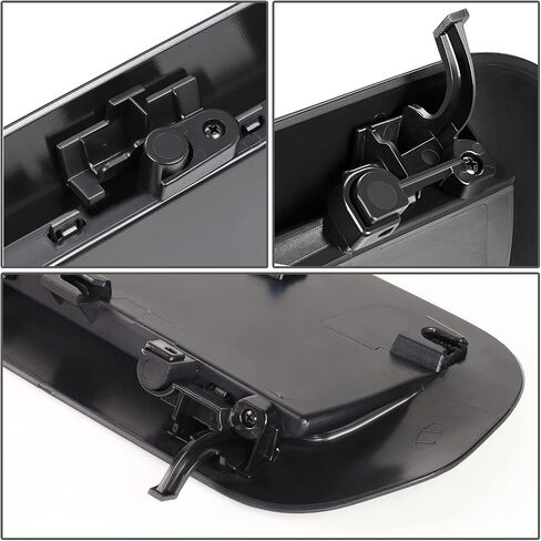 DNA Motoring ZTL-Y-0223 Matte Black Factory Style Sport Hood Scoop متوافق مع 10-22 4runner / 12-15 Tacoma ، يتطلب غطاء رياضة مع 12-15 منتفخ in Kuwait