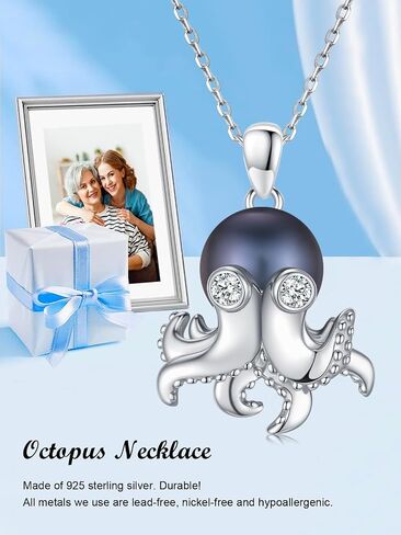 Gifts for Women Wife Mom-Tahitian Black Pearl Necklace-Wedding Birthday Anniversary Ocean Jewelry for Girlfriend Her-Mothers Day Gifts for Mom Valentines Day Christmas in Saudi Arabia