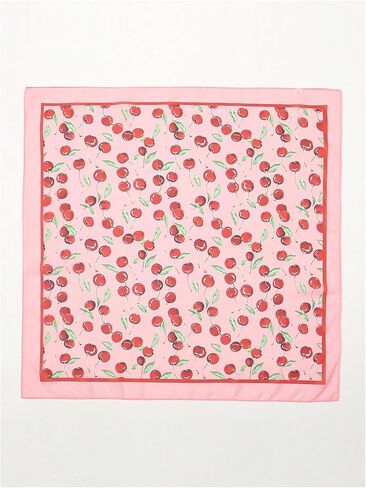 Wdirara Women's Cherry Graphic Print Dickrf Bandana Bandana Bandana Tleeping Head Wraps in Kuwait