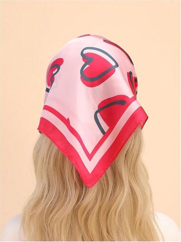 Wdirara Women's Cherry Graphic Print Dickrf Bandana Bandana Bandana Tleeping Head Wraps in Kuwait