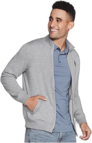 Skechers Men's Hoodless Hoodie in Saudi Arabia