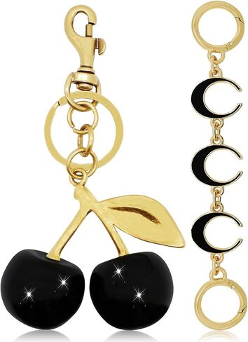 BIHRTC Cherry Bag Charm Bag Extender Chain Strap Replacement Accessories Bag Charms for Purses Bags Handbags in Saudi Arabia