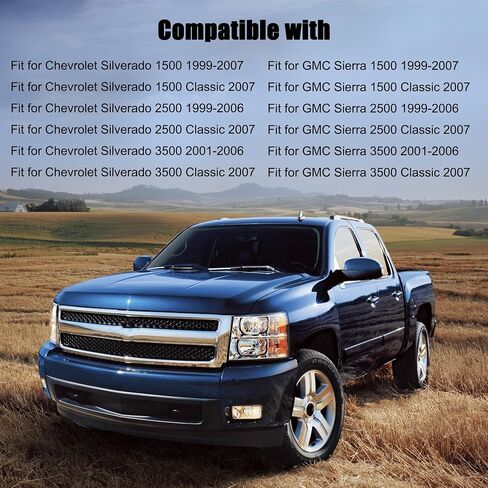 12477640 كابل شيفتر التروس لـ Chevy Classic 1999-2007 Silverado 1500 2500 3500 ، كابل تحول النقل التلقائي لـ GMC Sierra 1500 2500 3500 ، كابل التحكم في الحافة 2PCS استبدال 905-144 in Kuwait