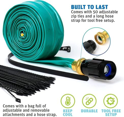 ThrillZoo Trampoline Sprinkler for Kids, Heavy Duty Water Sprinkler for Kids Water Trampoline | Outside Water Toys Sprinkler for Trampoline Water Sprinkler | Trampoline Accessories, Sprayer【WaterPark】 in Kuwait