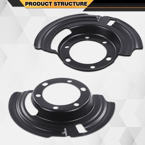 Front Brake Dust Shield Left & Right Side Compatible with Dodge RAM 2500 3500 2000-2002 5015129AA in Saudi Arabia