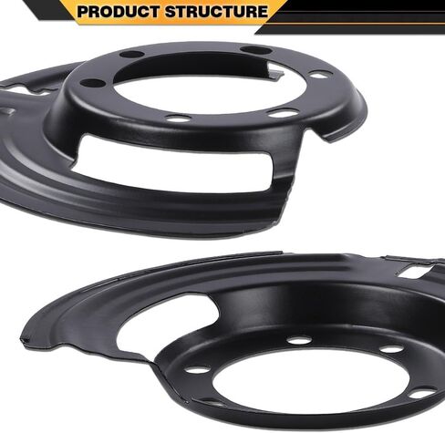 Front Brake Dust Shield Left & Right Side Compatible with Dodge RAM 2500 3500 2000-2002 5015129AA in Saudi Arabia