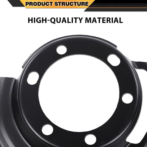 Front Brake Dust Shield Left & Right Side Compatible with Dodge RAM 2500 3500 2000-2002 5015129AA in Saudi Arabia