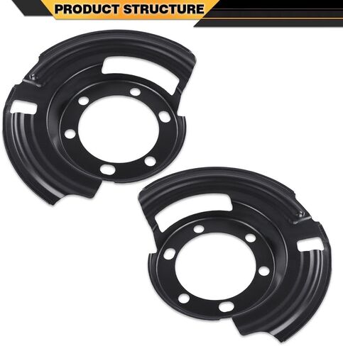 Front Brake Dust Shield Left & Right Side Compatible with Dodge RAM 2500 3500 2000-2002 5015129AA in Saudi Arabia