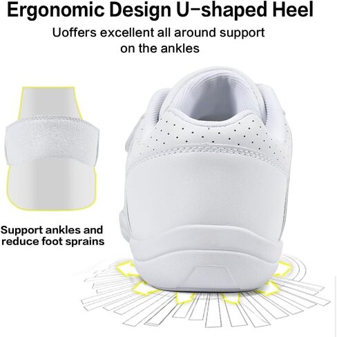 CADIDL Cheer Shoes Women White Cheerleading Dance Shoes in Saudi Arabia