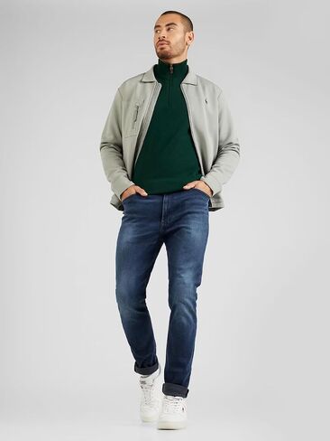 POLO RALPH LAUREN Men's Quarter-Zip Wool Blend Sweater in Kuwait
