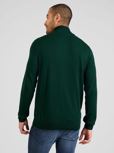 POLO RALPH LAUREN Men's Quarter-Zip Wool Blend Sweater in Kuwait