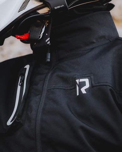 IRON JIA'S Motorcycle Jacket with CE Armor, Motorbike Riding Protective Gear with Removable Liner All Season Black L in Kuwait