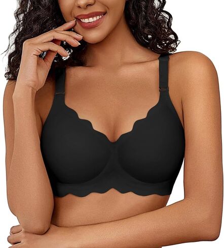Avidlove Seamless Bras for Women Comfort Wireless Bras Full Coverage Push Up Bralette Smooth Everyday Bra Regular and Plus in Saudi Arabia