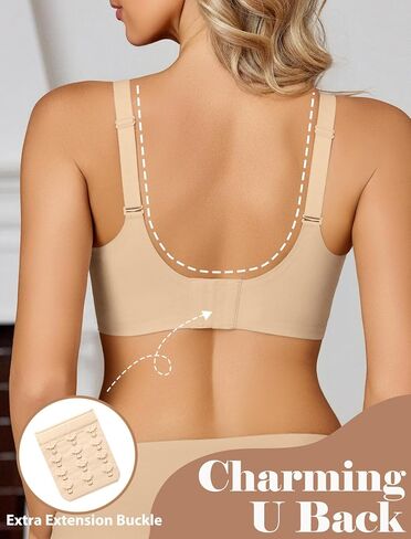 Avidlove Bras for Women No Underwire Seamless Bralettes Wireless Push Up Scalloped Full Coverage Comfortable Everyday Bra in Saudi Arabia