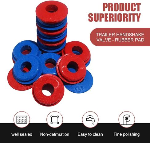 20 PCS CAR Surface Traftshake Valve Gasher ، 1.61 "× 0.12" محمولة غسالة مطاطية مطاطية مرنة محمولة ، والملحقات البديلة ، والسيارات ، والمقطورات ، والشاحنات (أسود) in Kuwait