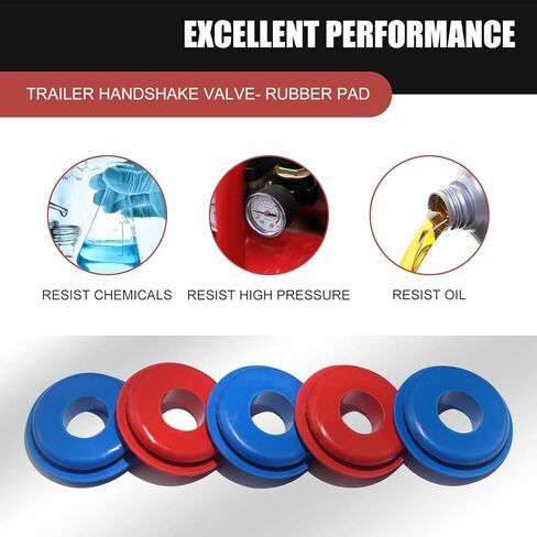 20 PCS CAR Surface Traftshake Valve Gasher ، 1.61 "× 0.12" محمولة غسالة مطاطية مطاطية مرنة محمولة ، والملحقات البديلة ، والسيارات ، والمقطورات ، والشاحنات (أسود) in Kuwait