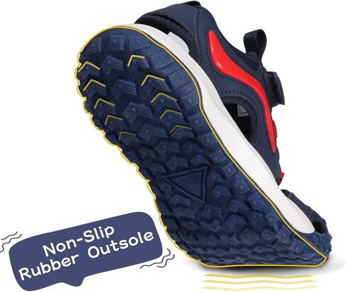 Girls Boys Toddler Sandals Summer Kids Sport Sandals Closed Toe Water Beach Hiking Lightweight Athletic Outdoor in Saudi Arabia