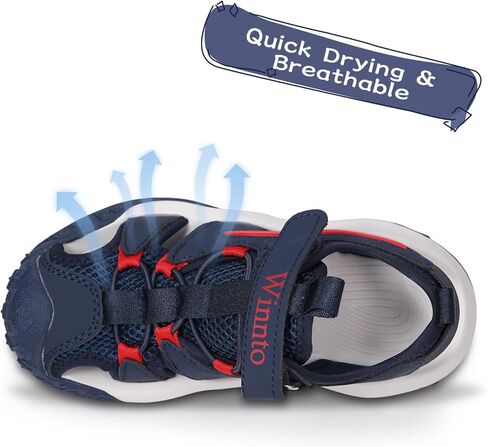 Girls Boys Toddler Sandals Summer Kids Sport Sandals Closed Toe Water Beach Hiking Lightweight Athletic Outdoor in Saudi Arabia