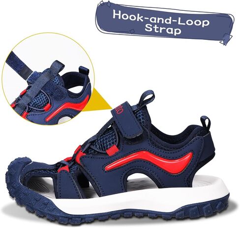 Girls Boys Toddler Sandals Summer Kids Sport Sandals Closed Toe Water Beach Hiking Lightweight Athletic Outdoor in Saudi Arabia