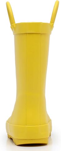Kids Rain Boots with Easy-On Handles - Waterproof Rubber Boots for Girls & Boys, Fun Animal Patterns & Non-Slip Sole in Saudi Arabia