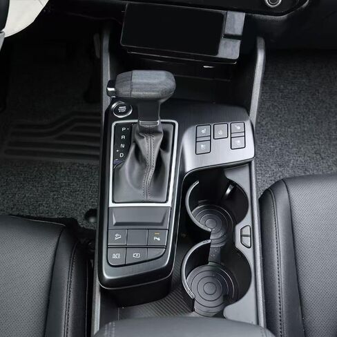 YOUTOOCAR Gear Cover ABS Auto Shift Gear Cover Car Knob Gear Stick Protector Compatible with Kia Sorento 24-25 Kia Carnival 25 Kia K4 25 Kia K5 25 Kia Sportage 26 Accessories (Wood Grain) in Kuwait
