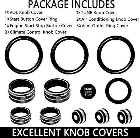 Cover Cover Cover Control Control Control Cover for Nissan Sentra 14th Gen 2025 2024 2020-2023 Volume Tune Air Vent Vent Ring Ring Cover Engine Start Button Accessories ، 12 pcs (Red) in Kuwait