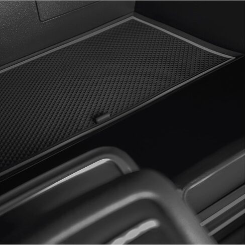 CupHolderHero Fits with Nissan Pathfinder Accessories 2013-2024 - Premium Custom Interior Non-Slip Anti Dust Cup Holder Inserts, Center Console Liner Mats, Door Pocket Liners 25pc Set (Black Trim) in Kuwait
