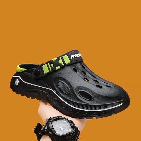 Qiucdzi Men’s Women’s Clogs Unisex Garden Shoes Mules with Arch Support Comfort Slip-on Outdoor Sandals Slippers for Work Beach Casual in Kuwait