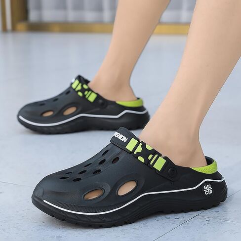 Qiucdzi Men’s Women’s Clogs Unisex Garden Shoes Mules with Arch Support Comfort Slip-on Outdoor Sandals Slippers for Work Beach Casual in Kuwait