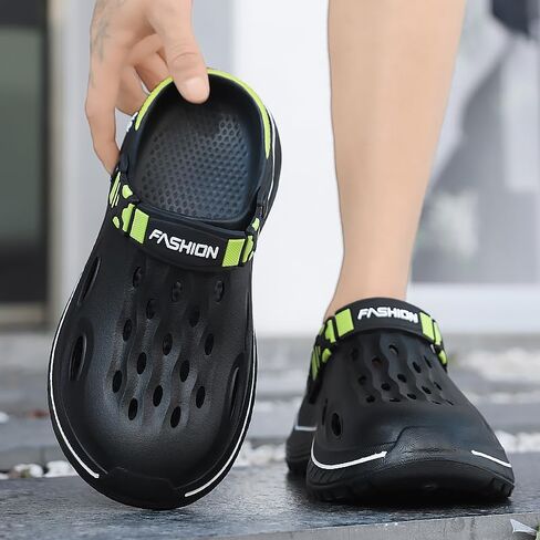 Qiucdzi Men’s Women’s Clogs Unisex Garden Shoes Mules with Arch Support Comfort Slip-on Outdoor Sandals Slippers for Work Beach Casual in Kuwait