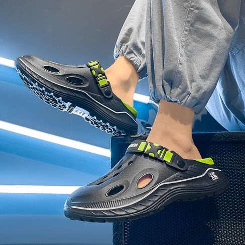 Qiucdzi Men’s Women’s Clogs Unisex Garden Shoes Mules with Arch Support Comfort Slip-on Outdoor Sandals Slippers for Work Beach Casual in Kuwait