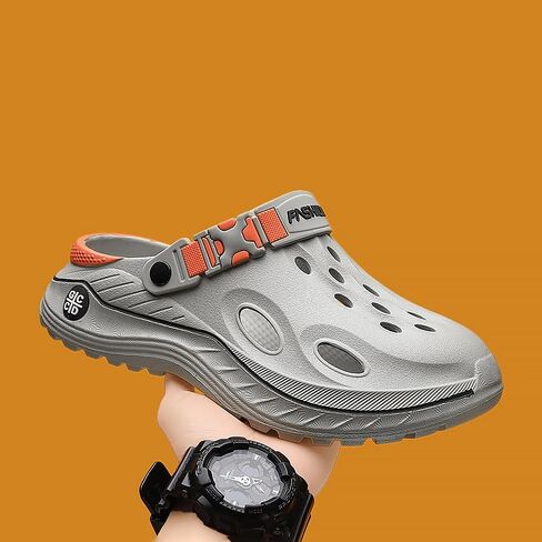Qiucdzi Men’s Women’s Clogs Unisex Garden Shoes Mules with Arch Support Comfort Slip-on Outdoor Sandals Slippers for Work Beach Casual in Saudi Arabia