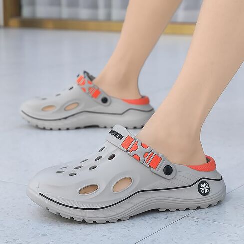 Qiucdzi Men’s Women’s Clogs Unisex Garden Shoes Mules with Arch Support Comfort Slip-on Outdoor Sandals Slippers for Work Beach Casual in Saudi Arabia