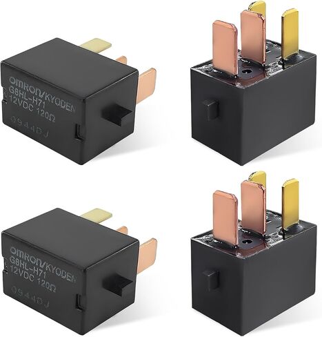 4 PCS Car AC Relay, G8HL-H71 AC Starter Relay Replaces OEM 39794-SDA-A03 39794-SDA-A05, 4 Pin Relay Assembly Compatible with Insight Accord Civic CR-V CR-Z, Car Accessories in Saudi Arabia