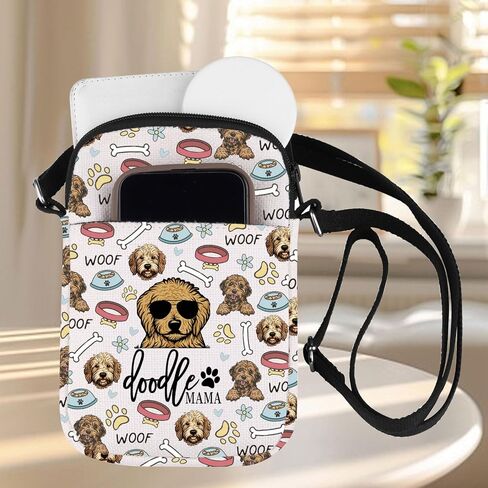 ZJXHPO Golden Doodle Mom Gift Dog Lover Gift Doodle Mama Cross Body Bag Golden Doodle Mom Messenger Bag in Kuwait