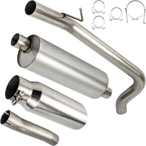 KAX Stainless Steel Cat Back Exhaust System Replacement for 2004-2015 TITAN in Kuwait