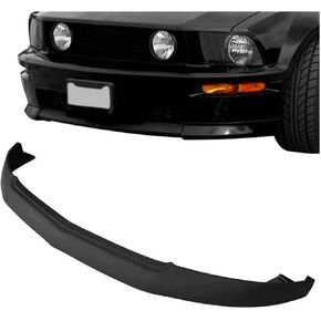 KUAFU 3Pcs Front Bumper Lip Compatible with 2005-2009 Ford Mustang V8 GT 2-Door Spoiler Splitter Valance Chin Air Dam Body Kit -Matte Black