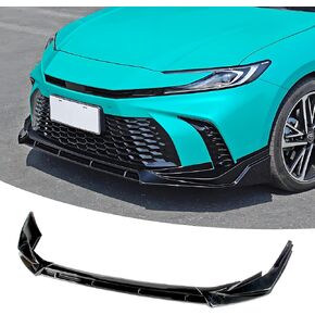 مفسد شفة الأمامي الشفاه ملائمة لتويوتا كامري LE/SE/XLE/XSE 2025 2026 إكسسوارات طقم جسم الذقن (Gloss Black)